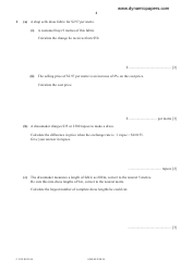 Cambridge International Examinations: Mathematics Paper 4 (Extended), Page 2