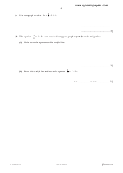 Cambridge International Examinations: Mathematics Paper 4 (Extended), Page 5