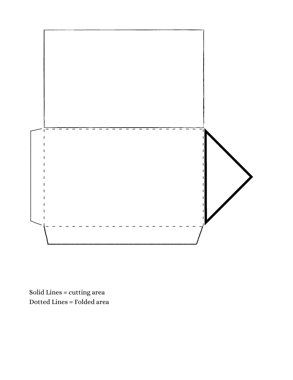 Seed Packet Template - Black and White