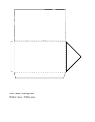 Document preview: Seed Packet Template - Black and White