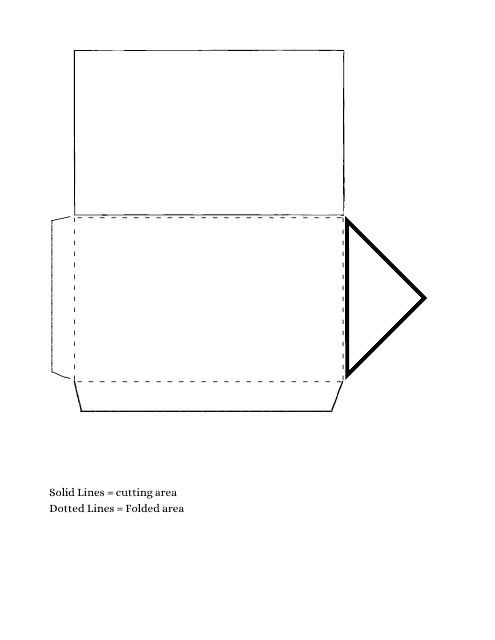 Seed Packet Template - Black and White