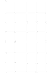 Document preview: A4 Graph Paper With 4cm Squares