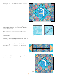 The Anderson Family Quilt Pattern Template, Page 5
