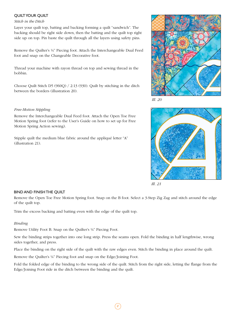 The Anderson Family Quilt Pattern Template, Page 8