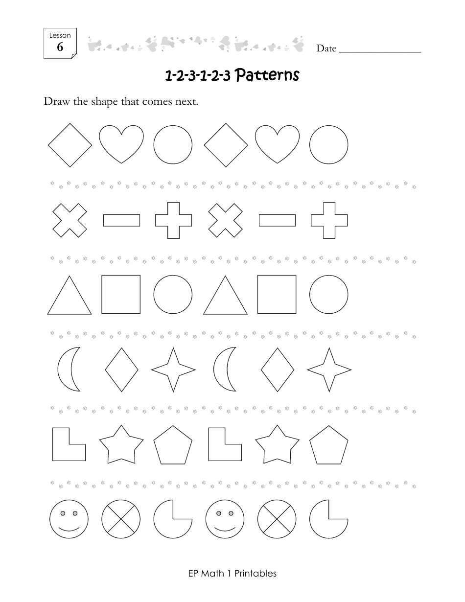 Ep Math 1 Workbook Template, Page 6