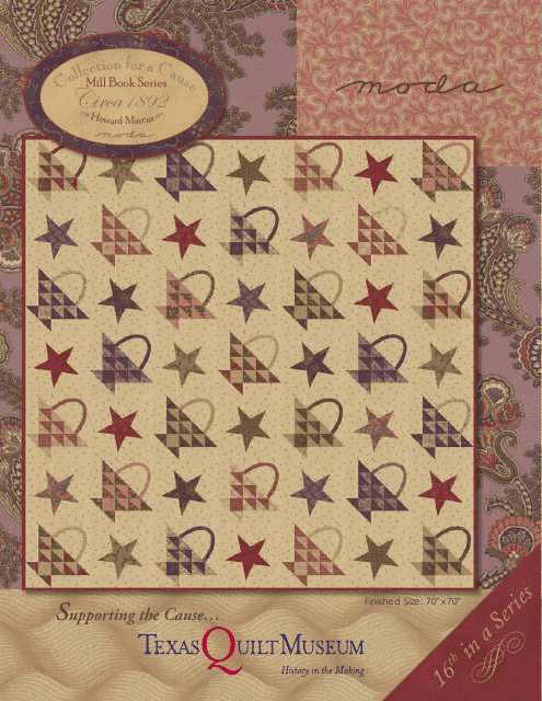 Mill Book Series Quilt Pattern Templates