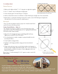 Mill Book Series Quilt Pattern Templates, Page 3