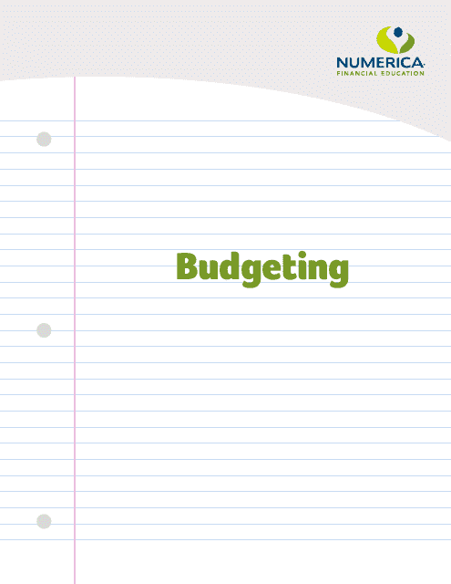 Budgeting Worksheet