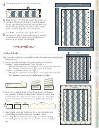 Rural Jardin Quilt Pattern, Page 3