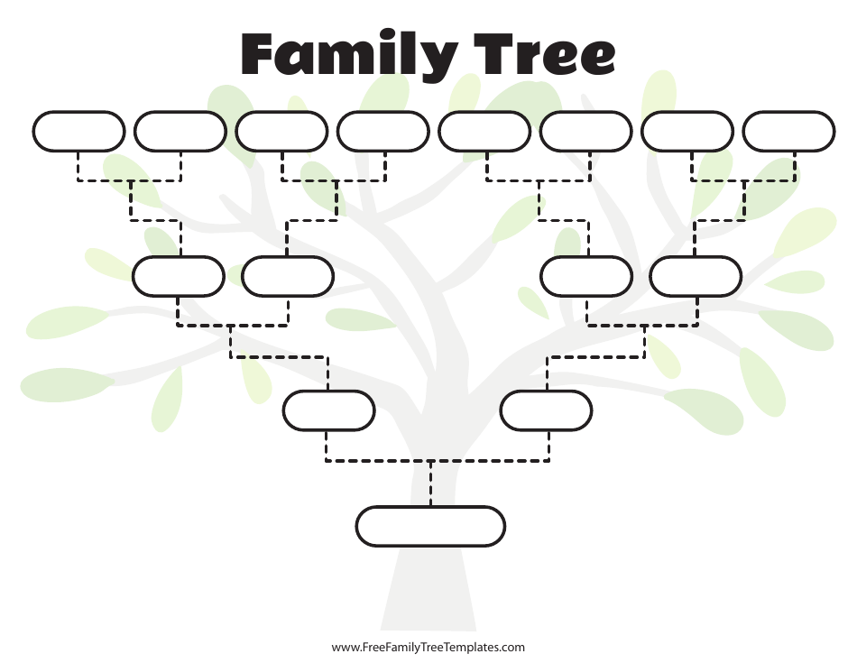 Family Tree Template - Scheme, Page 1