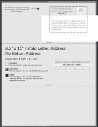 Document preview: 8.5' X 11' Trifold Letter Template