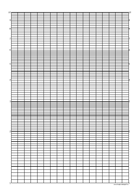 Logarithmic Graph Paper - 10*1 Download Pdf