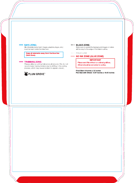9 #39 X 12 #39 Envelope Template Download Printable PDF Templateroller
