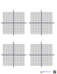 Document preview: Math Graph Paper Templates