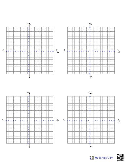 Math Graph Paper Templates
