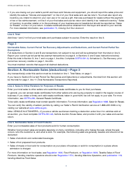 Instructions for Form CDTFA-401 State, Local, and District Sales and Use Tax Return - California, Page 3
