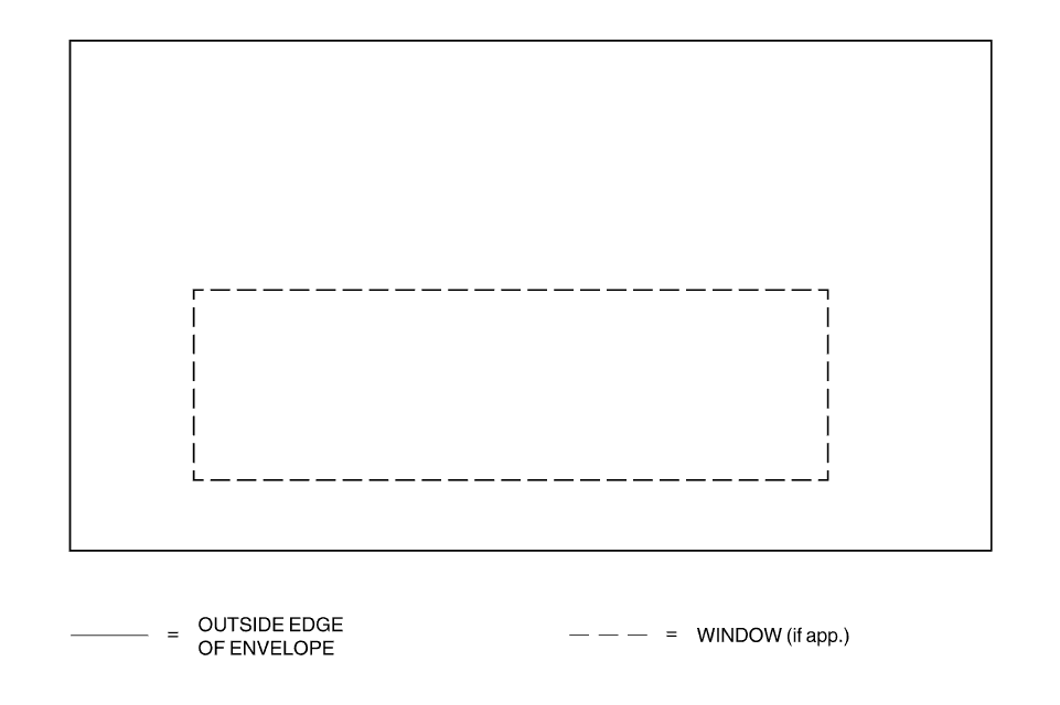 Envelope With Window Template