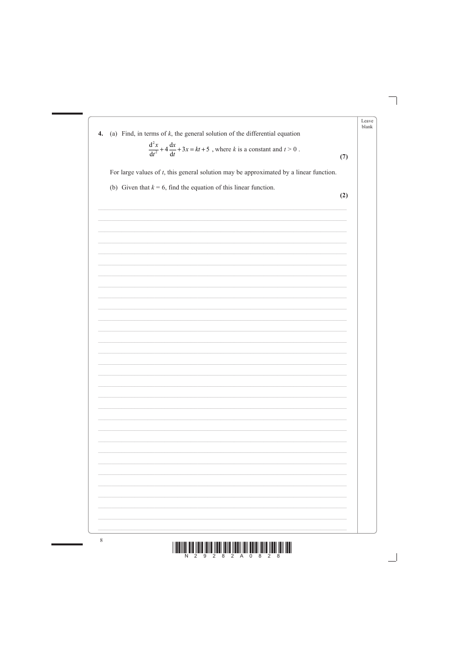 June 2008 Edexcel Gce Further Pure Mathematics Fp1 - Advanced/Advanced ...