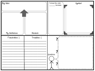Thinking About Non-fiction Choice Board Template, Page 3
