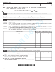 Form I-025AI Schedule FC-A Farmland Preservation Credit - Draft - Wisconsin, Page 3