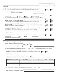 Form CTP-129 Cigarette-Tobacco/Vapor Products Permits Application - Wisconsin, Page 2