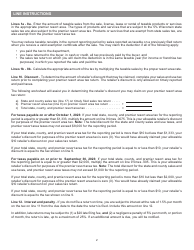 Instructions for Form PRA-012 Premier Resort Area Tax Return - Wisconsin, Page 2