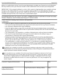 Form SSA-632-BK Request for Waiver of Overpayment Recovery, Page 8