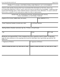 Form SSA-632-BK Request for Waiver of Overpayment Recovery, Page 9