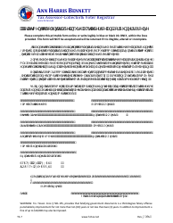 Document preview: Form TS-7 Statement to Voluntary Relinquish a Title Service and/or Runner's License - Harris County, Texas