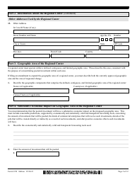USCIS Form I-956 Application for Regional Center Designation, Page 3