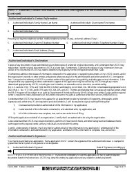 USCIS Form I-956F Application for Approval of an Investment in a Commercial Enterprise, Page 13