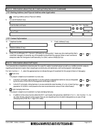 USCIS Form I-956F Application for Approval of an Investment in a Commercial Enterprise, Page 5