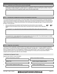 USCIS Form I-956F Application for Approval of an Investment in a Commercial Enterprise, Page 8