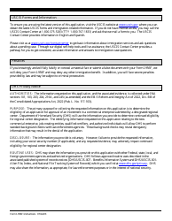 Instructions for USCIS Form I-956F Application for Approval of an Investment in a Commercial Enterprise, Page 10