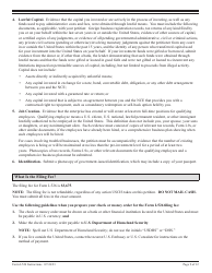 Instructions for USCIS Form I-526 Immigrant Petition by Standalone Investor, Page 9