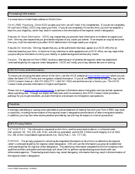 Instructions for USCIS Form I-956G Regional Center Annual Statement, Page 8
