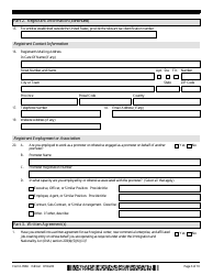 USCIS Form I-956K Registration for Direct and Third-Party Promoters, Page 3