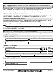 USCIS Form I-956K Registration for Direct and Third-Party Promoters, Page 7