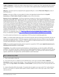 Instructions for USCIS Form I-956H Bona Fides of Persons Involved With Regional Center Program, Page 2