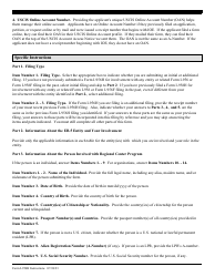 Instructions for USCIS Form I-956H Bona Fides of Persons Involved With Regional Center Program, Page 3