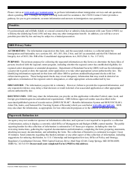 Instructions for USCIS Form I-956H Bona Fides of Persons Involved With Regional Center Program, Page 6