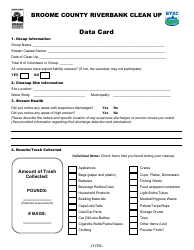 Data Card - Broome County, New York
