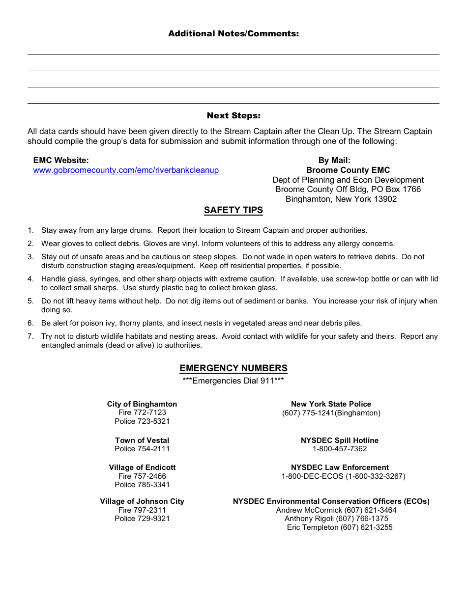 Data Card - Broome County, New York, Page 2