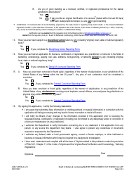 Form A450-1237EXLIC Master Permanent Cosmetic Tattooer Examination &amp; License Application - Virginia, Page 3