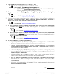 Form A450-12BPSPON Body-Piercing Apprenticeship Sponsor Application - Virginia, Page 2