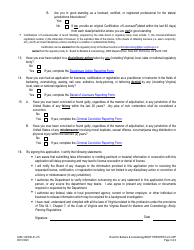 Form A450-1241EXLIC Body Piercer Examination &amp; License Application - Virginia, Page 3