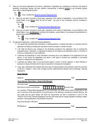 Form A450-1233LIC Guest Tattooer License Application - Virginia, Page 3