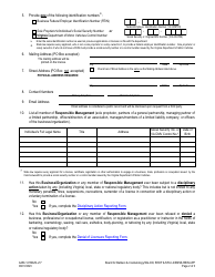 Form A450-1213BUS Salon, Shop, SPA, &amp; Parlor License/Reinstatement Application - Virginia, Page 2