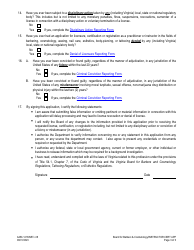 Form A450-1213INST Instructor Certification Application - Virginia, Page 3