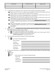 Form A492-0515REG Time-Share Program Registration/Amendment Application - Virginia, Page 3